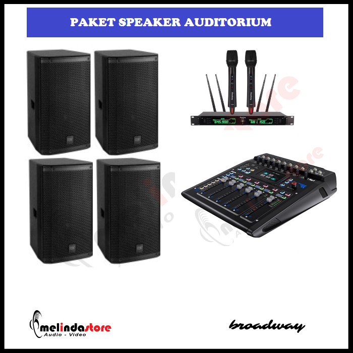 Paket Speaker Auditorium Speaker Aktif Broadway